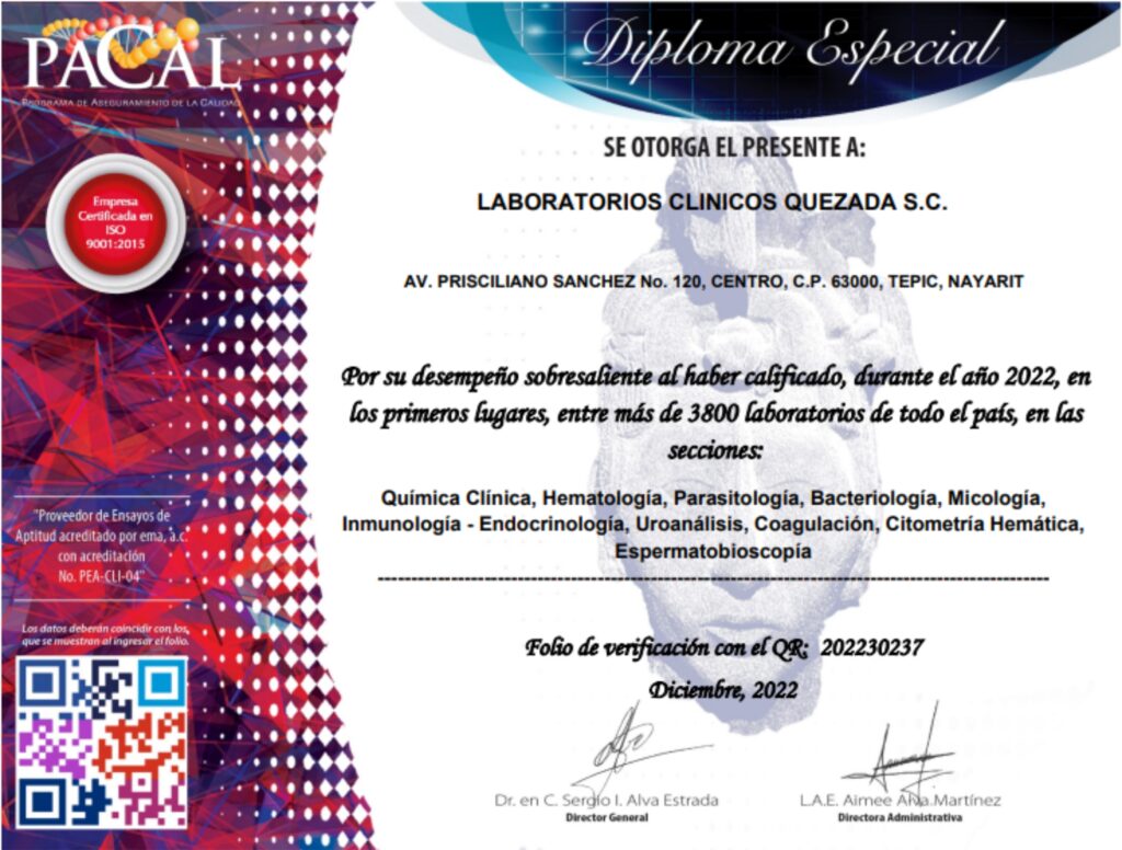 LAB QUEZADA - PACAL